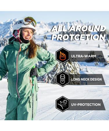 Vitalismo Winter Storm Hood - Windproof Thermal Face Mask for Men & Women | Perfect for Cycling Skiing & Snowboarding - Buy Online on GoSupps.com