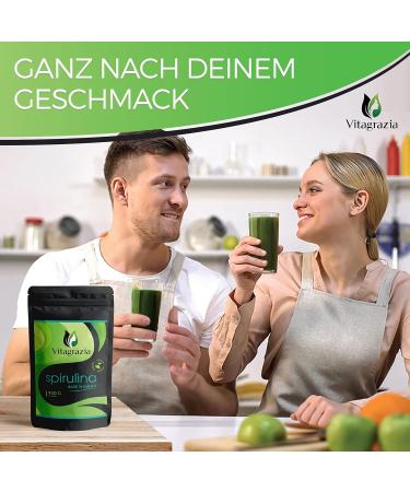 VitAgrazia Hawaii Spirulina Powder 450g - 100% Pure Hawaiian Spirulina Algae | Natural Superfood for Health & Wellness - Buy Online on GoSupps.com