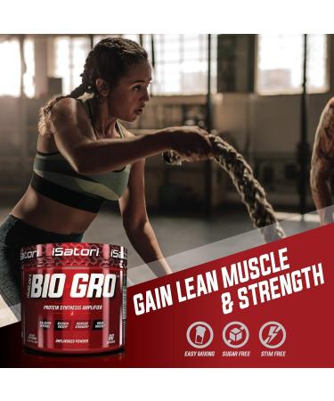 iSatori Bio-GRO Protein Synthesis Amplifier - Unflavored (60 Servings) & iSatori Amino-GRO BCAA Powder - Frosted Lemonade (30 Servings) - Buy Online on GoSupps.com