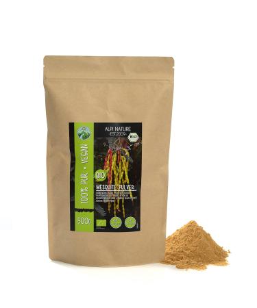 Organic mesquite powder (500g 1.1lb) organic mesquite with caramel flavor from certified organic farming gluten-free lactose-free laboratory-tested vegan 100% natural 500.00 g (Pack of 1) - Buy Online on GoSupps.com