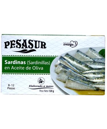 Soldimar Pesasur Small Sardines in Olive Oil 120g (Pack of 5)