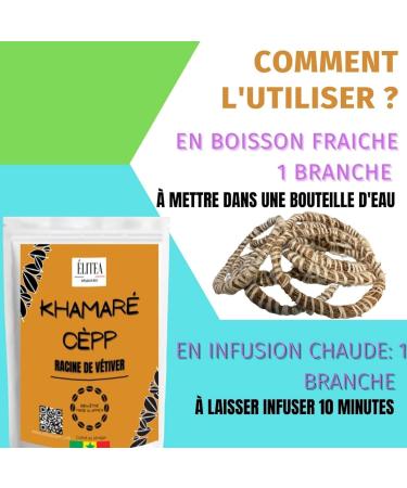 10pcs Khamar Cepp Vetiver Root - Pure Natural Antioxidant for Women | Traditional Dryness Cleansing - Buy Online on GoSupps.com