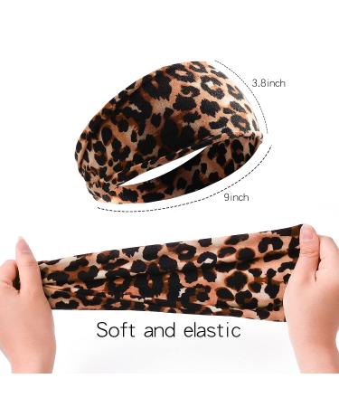 Jesries 12 Pack Boho Printed Headbands for Women - Non Slip Hair Bands for Sport, Yoga, Running - Elastic Sweat Hair Wrap for Girls - Buy Online on GoSupps.com