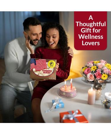 TAOVIBE American Ginseng Slices Pure Wisconsin Ginseng Root for Energy Immunity Focus & Cognitive Support Non-GMO Gluten-Free Hand-Sliced for Freshness Suitable for Tea Cooking & Wellness - Buy Online on GoSupps.com