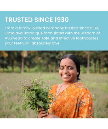 Himalaya Botanique Whitening Complete Care Toothpaste Teeth Whitening Fights Plaque Fluoride Free No Artificial Flavors SLS Free Cruelty Free Foaming Simply Mint Flavor 5.29 Oz 2 Pack Mint 5.29 Ounce (Pack of 2) - Buy Online on GoSupps.com