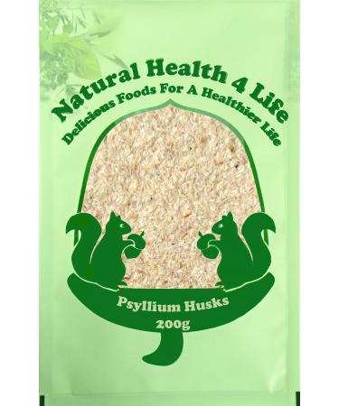 Natural Health 4 Life Vegetable Fibre Psyllium Husks 200 g in Bag (1 Bag) 200 g (Pack of 1)