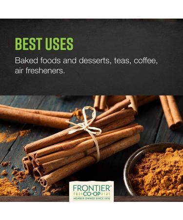 Buy Frontier Co-op Organic Vietnamese Cinnamon Oil (5%, 5.11 oz) - Natural Flavor Enhancer - Buy Online on GoSupps.com