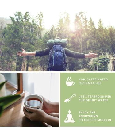 Organic Mullein Leaf 250g Loose Leaves Premium Herbal Tea Caffeine-Free Cut & Sifted Verbascum Thapsus For Tea Smoke Steam Blends | DRAGONFLY HERBS - Buy Online on GoSupps.com