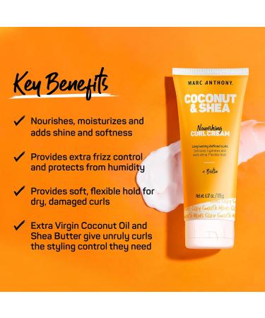 Marc Anthony Coconut Oil & Shea Butter Curl Defining Cream + Strictly Curls Curl Defining & Enhancing Curl Envy Cream Hair Styling Agent+Curl Envy Cream - Buy Online on GoSupps.com