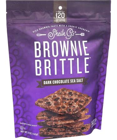 Brownie Brittle Dark Chocolate 5 oz by Sheila G - Delicious Snack! - Buy Online on GoSupps.com