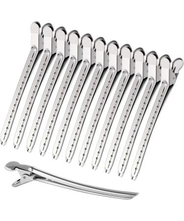 Hair Clips 5-piece hair clips duckbill hair clips rust-proof metal hair clips with holes for curly hair styling partition clips Blue Hair Clips (Size : Silver) - Buy Online on GoSupps.com