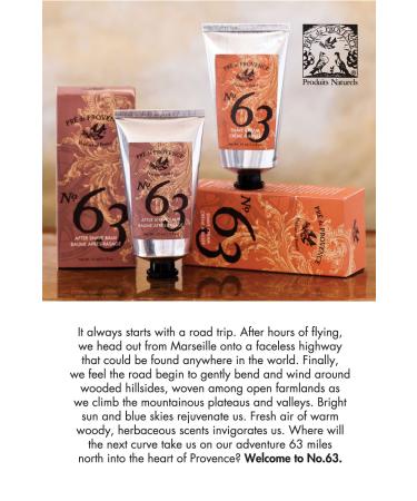 Pre de Provence No.63 Men's Collection Lotion 240ml - Hydrating Body Moisturizer - Buy Online on GoSupps.com