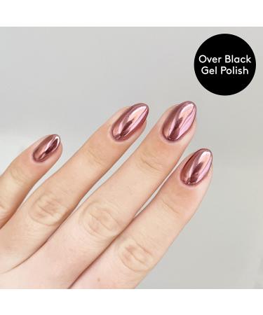 Mylee Air Cushion Chrome Powder Pen - Holographic Nail Decoration for a Shiny Metallic Mirror Effect - DIY Manicure Tool in Rose Gold - Buy Online on GoSupps.com