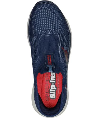 Skechers Men's Max Cushioning Slip-ins - Memory Foam Sneaker 10.5 Navy - Buy Online on GoSupps.com