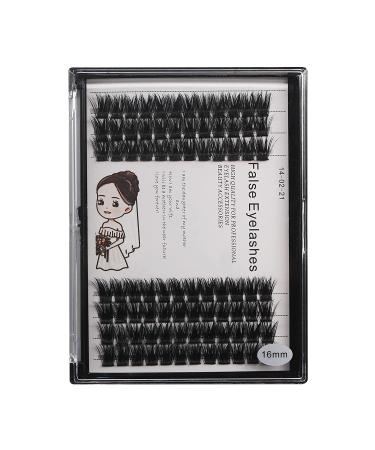 Bodermincer 84 Clusters Large Pack D Curl Volume Lashes Set - 12mm Black, DIY Eyelash Extension for Women | Individual Wide Cluster False Eyelash Kit - Buy Online on GoSupps.com