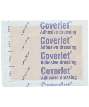 BSN Medical Coverlet Bandages and Dressings  2 3/4 x 4 Patch  Box of 50 Patch - 2-3/4 x 2