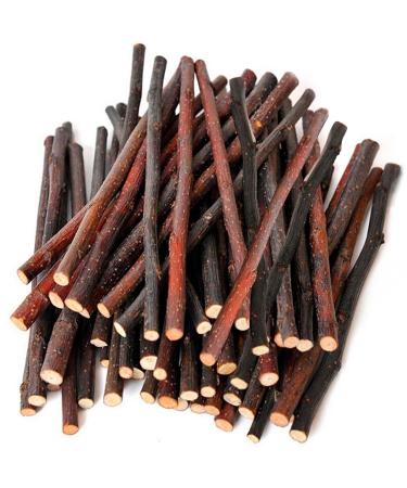 SunGrow Apple Sticks 200g (7 oz) Wood Chew Sticks for Rabbits Chinchillas Bunny Hamster Squirrel Guinea Pigs 6" Small Animals Molar Pet Chew Toys Treat Sticks for Teeth Grinding 40 Per Pack - Buy Online on GoSupps.com