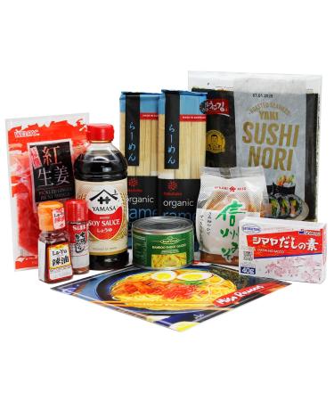 Miso Ramen Cooking Set - 10-Piece DIY Kit for Authentic Japanese Noodle Soup (6 Servings) | Perfect Gift Idea - Buy Online on GoSupps.com