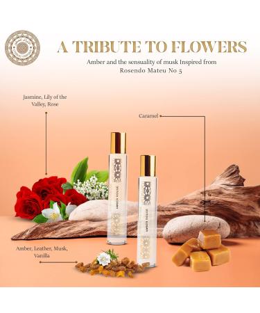 Luxury Perfume From Dubai - Long Lasting Pure Concentrated Perfume Oil Fragrance Alcohol Free Roll On Travel Friendly - Unisex For Men and Women - 10ml Amber Rouge - Buy Online on GoSupps.com