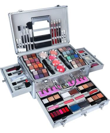FantasyDay All-in-one Makeup Set Gift Surprise | Full Makeup Kit for Women Multipurpose Essential Starter Bundle Include Eyeshadow Palette Lipstick Blush Concealer Face Powder Eyeliner Mascara Brush - Buy Online on GoSupps.com