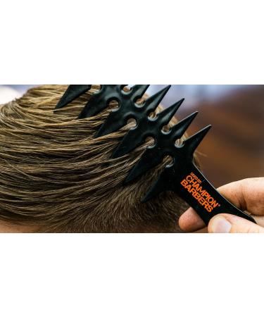 Champion Barbers 3-in-1 Styling Comb - Hair Detangling & Texture Comb - Wide Tooth Comb for Afro, Wet, & Curly Hair - Buy Online on GoSupps.com