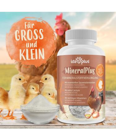 Ida Plus Mineral 280g - Premium Mineral & Vitamin Mix for Chickens | All-Round Calcium Feed - Buy Online on GoSupps.com
