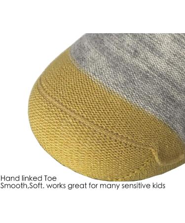 Hzcojulo Kids Toddler Cotton Ankle Socks - 12 Pairs, Multicolored - Ages 11-13 - Buy Online on GoSupps.com