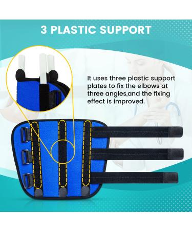 Sylong Elbow Bandage for Tendonitis & Cubital Tunnel Syndrome - Night Rail Support for Men & Women (L/XL) - International Shipping - Buy Online on GoSupps.com
