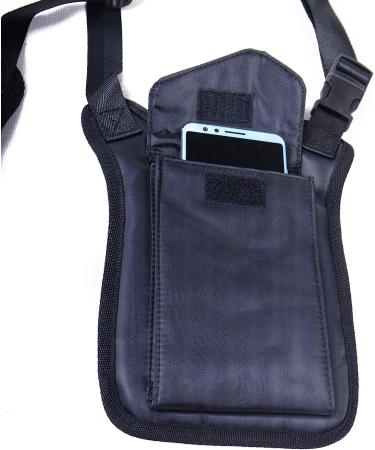 Wraith of East Anti-Theft Hidden Underarm Strap Wallet Holster Bag Leisure Nylon Double Shoulder Pocket Sport Vest Outdoors (Black) - Buy Online on GoSupps.com