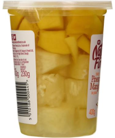 SPC Nature's Finest Ananas et mangue en jus de fruits 400 g - Buy Online on GoSupps.com