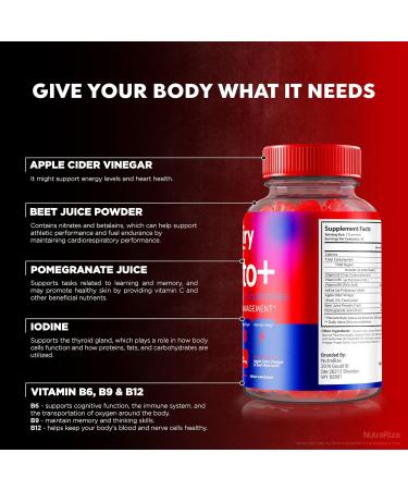 Buy 2 Pack Airy Keto Gummies - Apple Cider Vinegar 1000MG | Advanced Formula with B12 & B6 | Top-Rated Keto Vitamins for Weight Loss & Energy - Buy Online on GoSupps.com