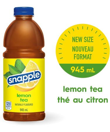 Snapple Naturally Flavoured Lemon Tea 945mL 1-Count Lemon Tea 1 Count (Pack of 1) - Buy Online on GoSupps.com
