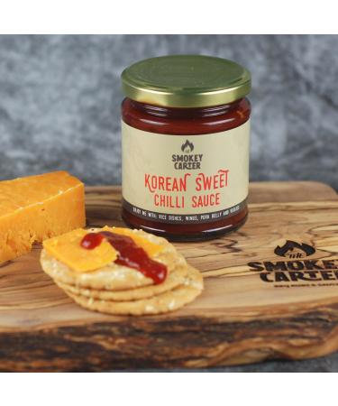 Korean Sweet Chilli Sauce | The Smokey Carter | Sweet Chilli Dipping Sauce with a Korean kick | Sweet chilli dipping sauce/glaze with grapefruit juice gochujang sesame soy miso & confit garlic. - Buy Online on GoSupps.com