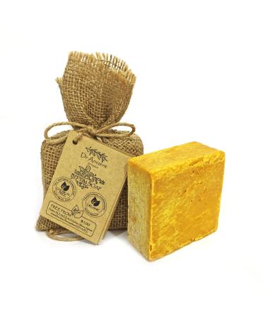 Dr.Cient Wild Pistacia Bittim Seifitpiece organic natural vegan traditional handmade antique-anti-shed hair loss-without chemicals (140 g 1 piece) Bittim soap