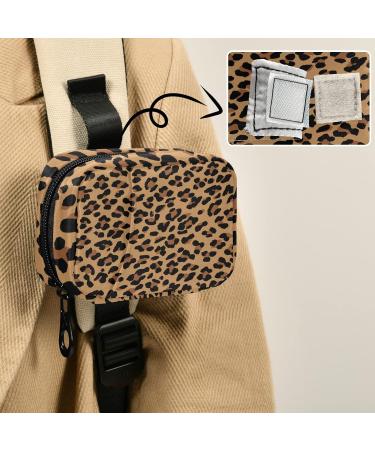 Kigai Leopard Pill Case - Portable Weekly Organizer for Vitamins & Medications | Travel-Friendly Zipper Pill Box - 4.6"x3.14"x1.88" | International Shipping Available - Buy Online on GoSupps.com