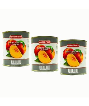 Buy Food-United Haze Peaches in Halves No Added Sugar 6 Cans 820g All Natural Preservative-Free - Buy Online on GoSupps.com