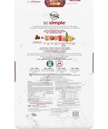 NUTRO SO SIMPLE Dog Food Dry Adult Beef 9.98kg Bag 9.98 kg (Pack of 1) - Buy Online on GoSupps.com