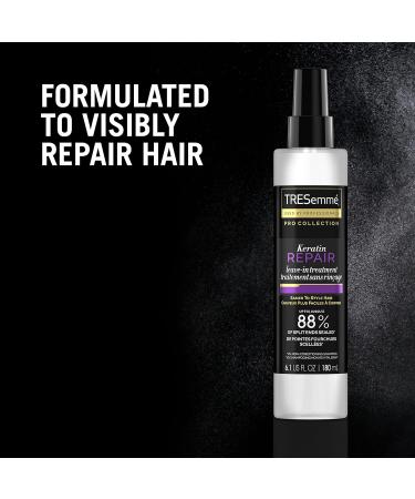 TRESemm Pro Collection Keratin Repair Leave-in Conditioner Treatment - Split End Sealing & Flyaway Taming - 2 Pack (6.1 Fl Oz Each) for Healthy Hair - Buy Online on GoSupps.com