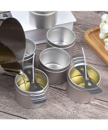 Buy 24Pcs 118ml Aluminum Empty Jars - Screw Cap Cream Cans for Lotion Candles & Cosmetics | International Shipping - Buy Online on GoSupps.com