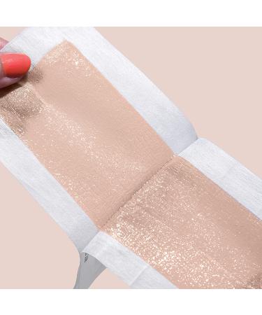 Body Wax Strips for Hair Removal - 40 Strips for Men and Women - Arms, Legs, Chest, Bikini, Face, Lips, Eyebrows - Brazilian Waxing Kit with 6 Wipes - Sensitive Skin - Vegan and Cruelty Free - Buy Online on GoSupps.com