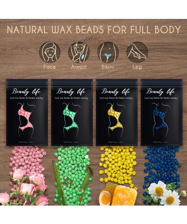 Madors Waxing Kit for Women - Intelligent Wax Warmer + Hard Wax Beads for Home Hair Removal - Buy Online on GoSupps.com