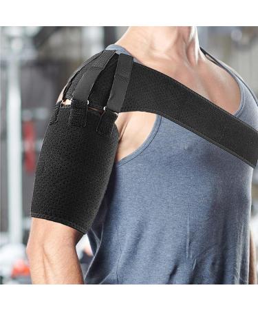 Rotator Cuff Support Brace - Protective Shoulder Brace | Shoulder Brace Compression Sleeve Compression Wrap Rotator Cuff Support for Men & Women - Buy Online on GoSupps.com