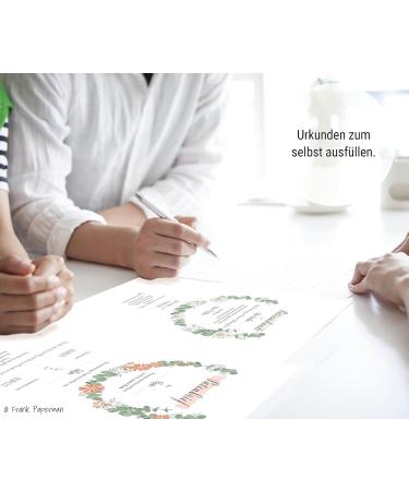 Frank Paperman | Baptism Sponsorship Letter Set | 3 Floral Pieces | Perfect Gift for Godparents and Godchild - Buy Online on GoSupps.com