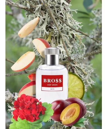 BRO$$ DEEP GREEN MEN EAU DE PARFUM 3.4 FL. Oz Woody Spicy fragrance for men. - Buy Online on GoSupps.com