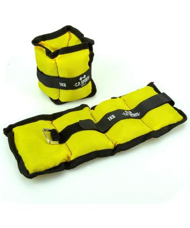 Shop C.P.Sports Weight Cuffs - Adjustable Ankle & Wrist Weights (0.5kg - 8kg) | Perfect for Fitness Jogging & Strength Training | Buy 2 Set Combination Packs Today! - Buy Online on GoSupps.com