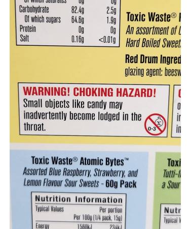 Toxic Waste Sour candy Hamper set 295 grams - Buy Online on GoSupps.com