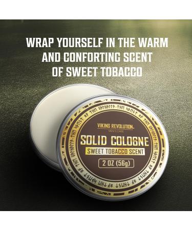 Viking Revolution Sweet Tobacco Mens Solid Cologne Men 2 Oz - Men Solid Perfume Cologne for Men - Balm Cologne for Mens Cologne Balm Travel Cologne Wax (1 pack Sweet Tobacco) - Buy Online on GoSupps.com