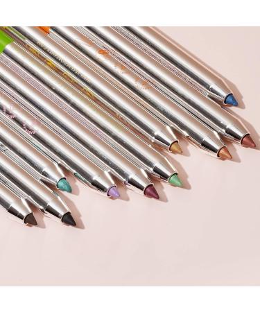 YES.EYE DO Gel Eyeliner Waterproof Smudgeproof Retractable Eyeliner Gel with built-in sharpener Colored Glitter Eyeliner Highly Pigmented and Creamy (Festoon Aqua) - Buy Online on GoSupps.com