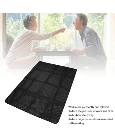 Large Grounding Mat Set 54.3 x 70.9 - EMF Recovery & Sleep Improvement | Universal Grounding Pad with Bracelets | International Shipping Available - Buy Online on GoSupps.com