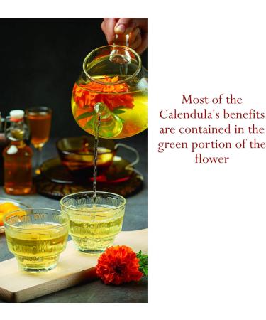 Foothills Naturals Calendula Flowers Whole Organic - 1 Pound/454 Grams. Cooking Cosmetics Herbal Recipes - Buy Online on GoSupps.com